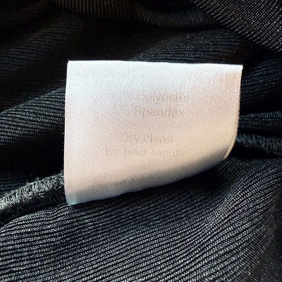 Aliette Black Ruched One Shoulder Asymmetrical Bodycon Sheath Dress -Altered- 6 - Picture 12 of 16